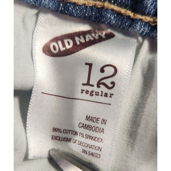 Old Navy Jeans Women's 12 Blue Denim Midrise The Sweetheart Bootcut 33x32 - Picture 9 of 11